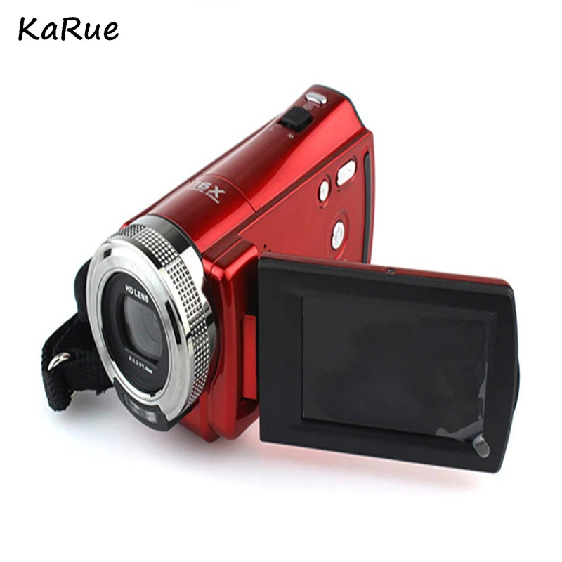 Karue Цифровая видеокамера Макс 16mp 2,7 дюймов экран видео камера s DVR видеокамера вспышка камера