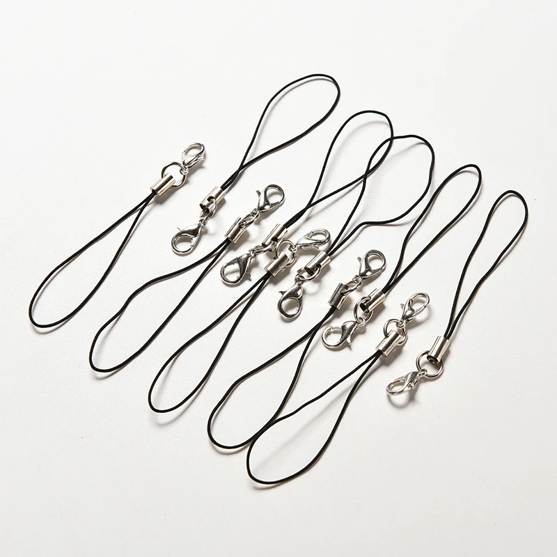 100 шт./лот ремешки для сотового телефона идентификационных карт кольцо ключей