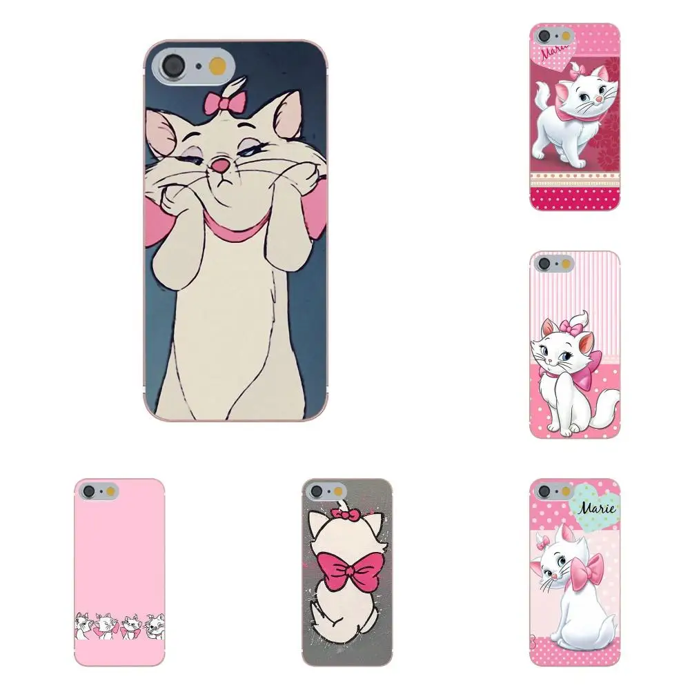 ТПУ дизайн мультфильм &quotКоты аристократы&quot Мари коты для Apple iPhone 4 4S 5 5C 5S SE 6 6S 7 8