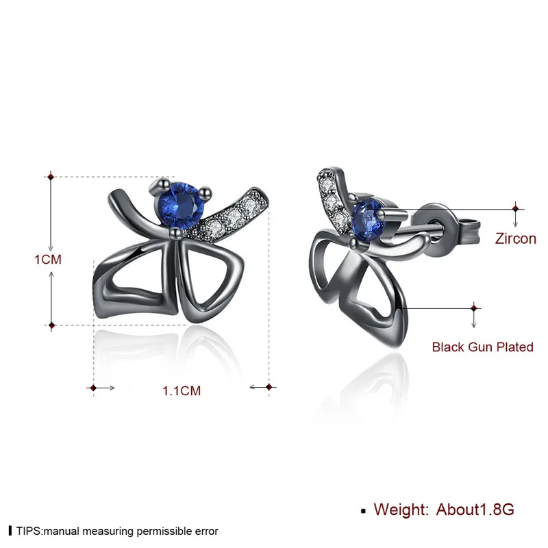 Лидер продаж новинка геометрический круглый голубой Украшенные стразами Серьги