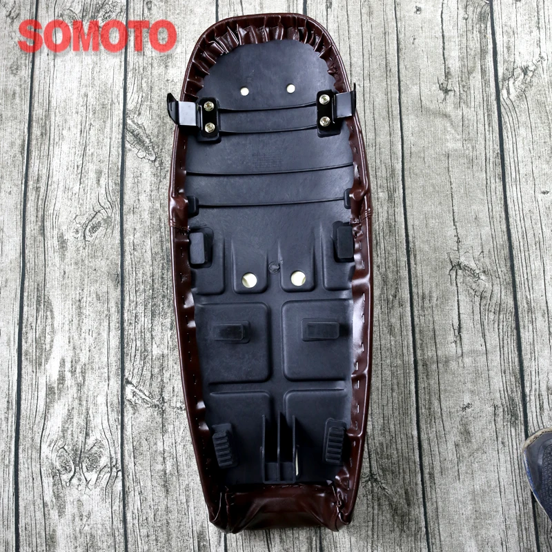 Универсальная мотоциклетная подушка в форме ромба 650 мм для кафе Racer