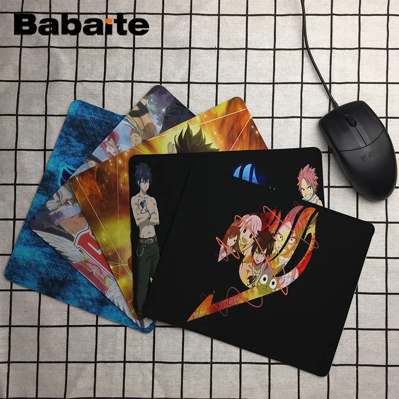 Babaite Новые поступления Сказочный хвост красивый коврик для мышки в стиле аниме