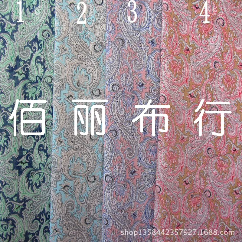 2015 Европейская и американская мода шифоновая ткань с принтом в стиле ретро