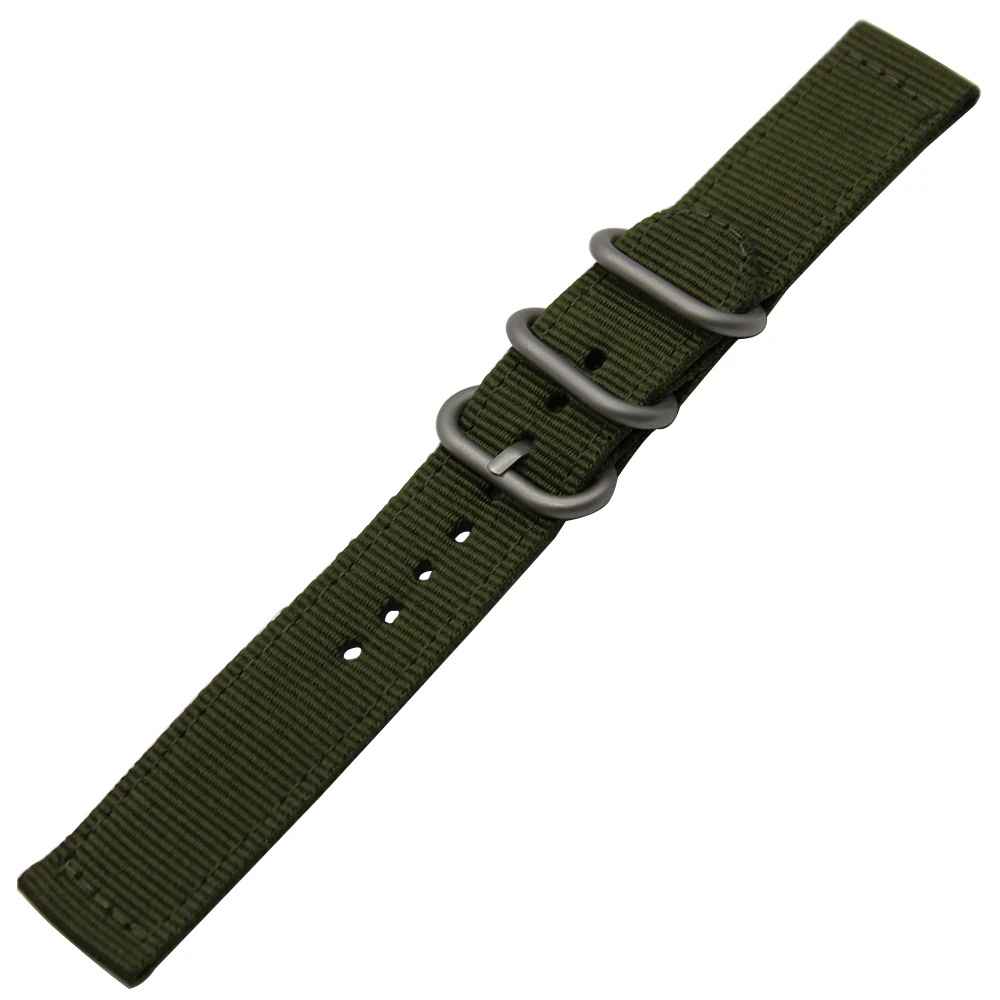 Ремешок нейлоновый для наручных часов браслет Zulu с инструментами Asus ZenWatch 2 45 мм
