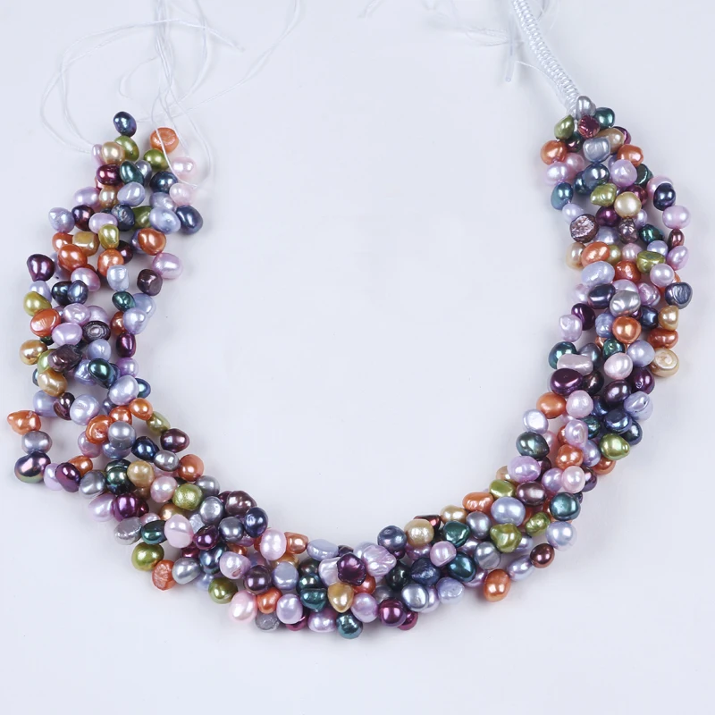 Бусины из пресноводного жемчуга 16 дюймов 7-8 мм | Украшения и аксессуары