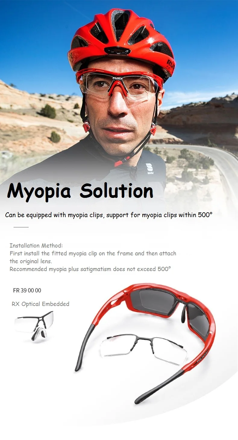 RUDY PROJECT SYNFORM спортивные очки поляризованные цветные для бега на открытом воздухе