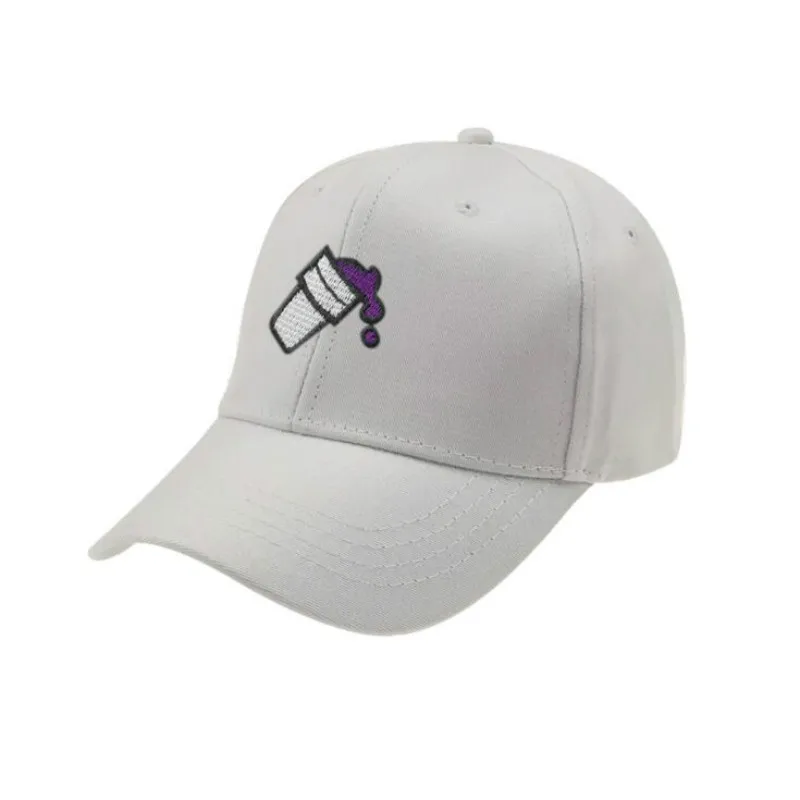 Стакан с кока-колой бейсболка для женщин хлопок фиолетовый питьевой Snapback хип хоп кепка футболка с дельфином Kpop мужская шляпа мороженое папа шляпа Прямая поставка