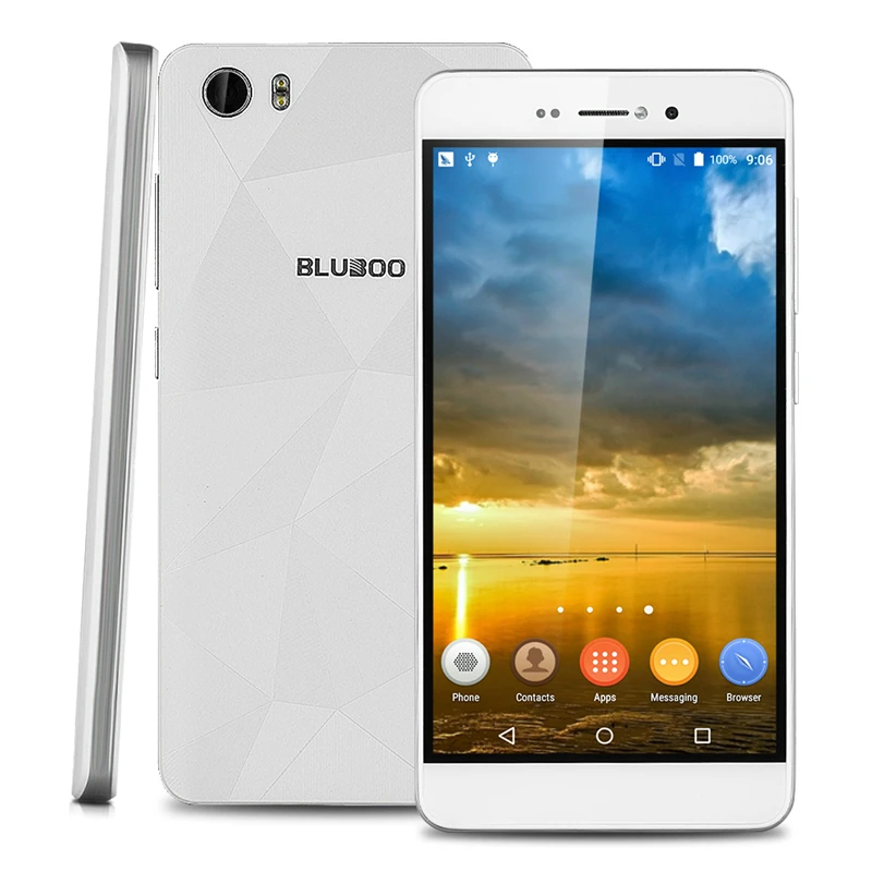 Оригинальные Bluboo Пикассо 5.0 &quotHD 2 ГБ RAM 16 ROM Сотовый Телефон MTK6580 Quad Core 1.3 ГГц Android 5.1