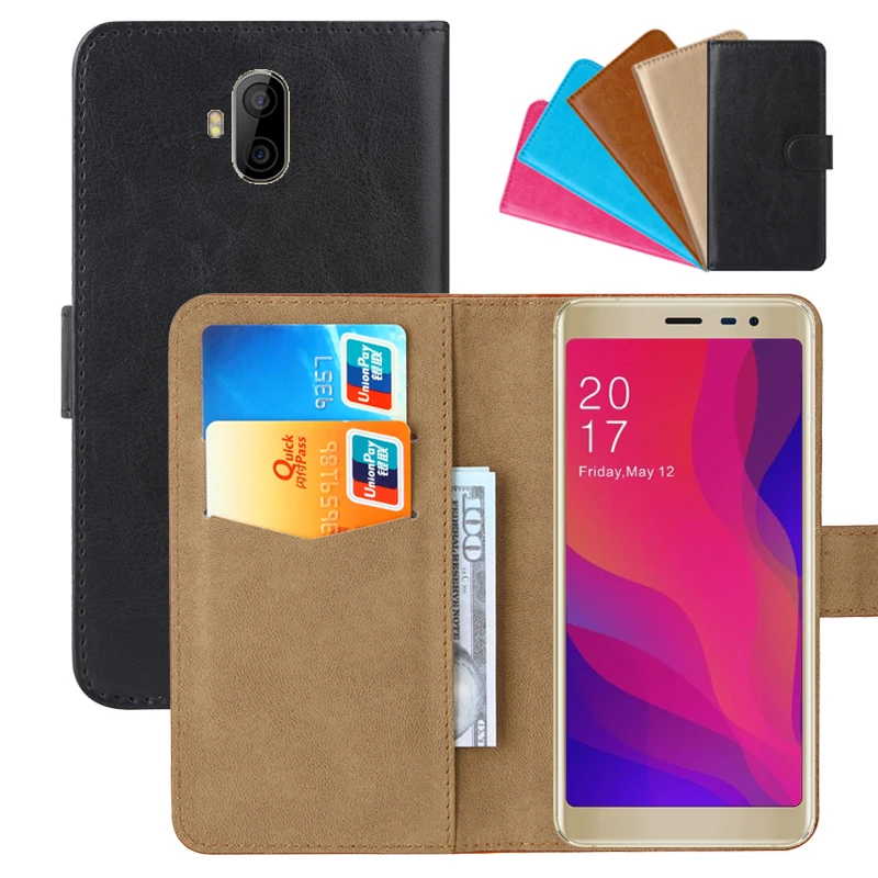 

Luxury Wallet Case For AllCall Rio X PU Leather Retro Flip Cover Magnetic Fashion Cases Strap