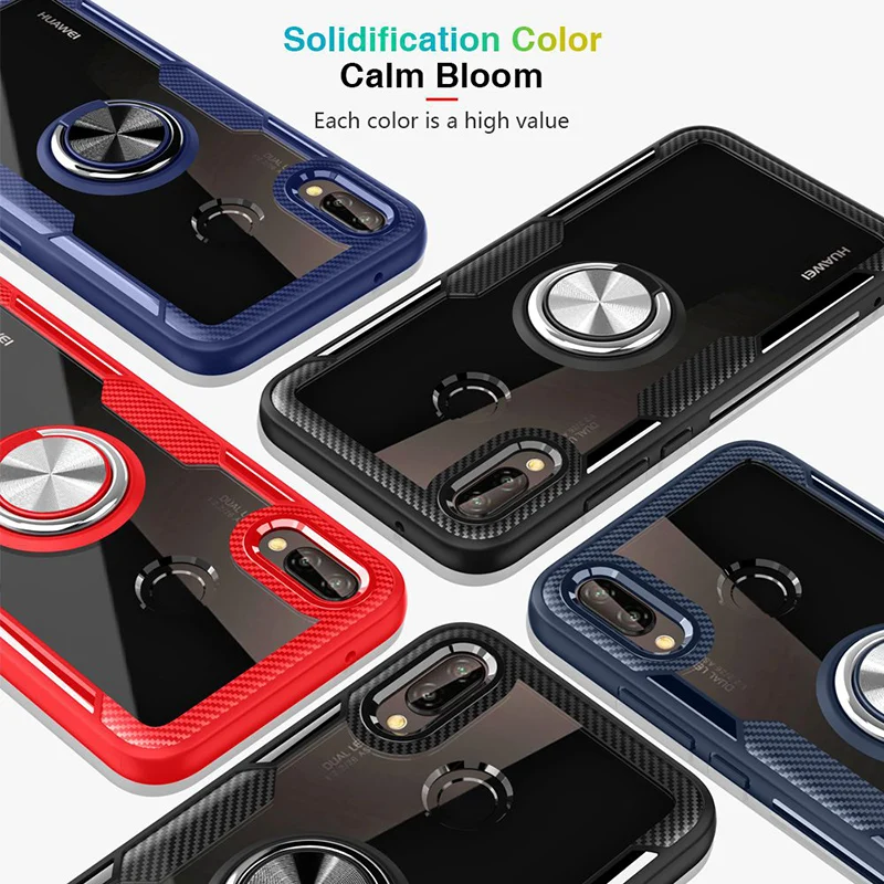 Гибридный чехол для OPPO R15 R17 F7 A3 360 кольцевой Держатель подставка противоударный