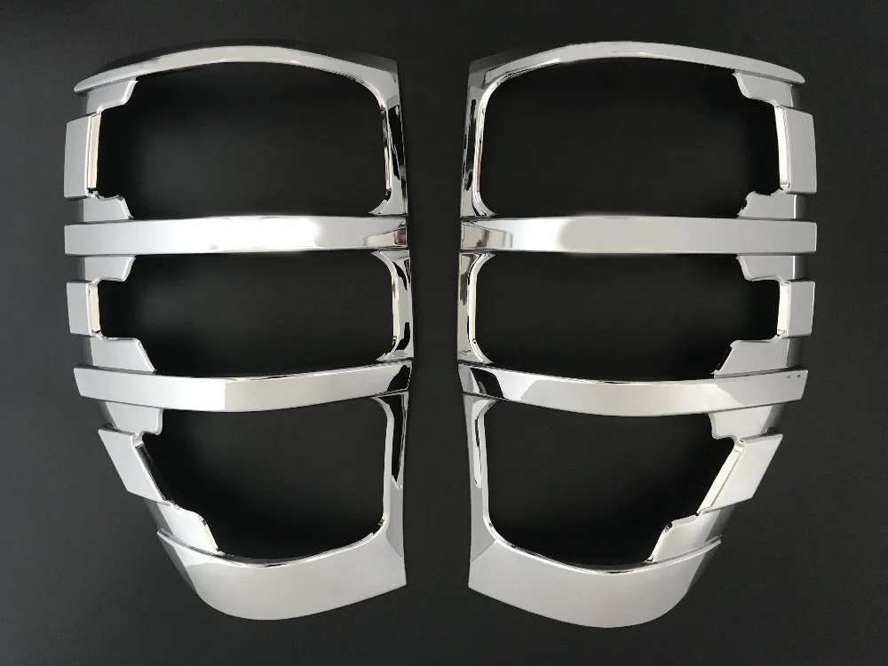 Хромированные полоски для аксессуаров ranger задние фонари чехлы ford T6 T7 T8 2012 2019