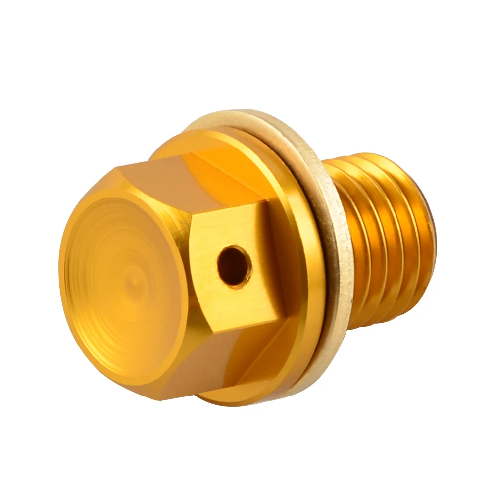 Магнитный болт для слива масла M12xP1.5 Yamaha YZ400F YZ426F WR400F WR426F YZ80 YZ100 YZ125 YZ250 YZ400 YZ465