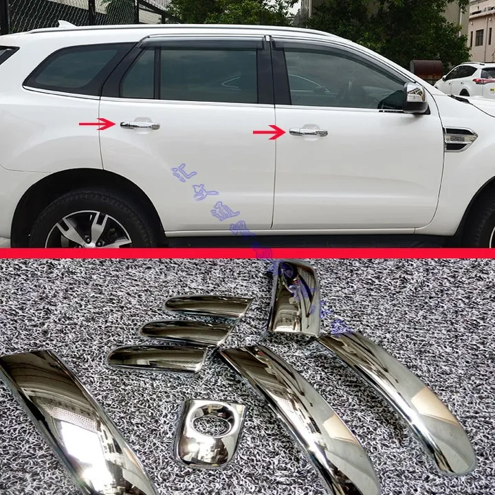 Крышка дверной ручки из АБС-хрома без умного отверстия для ключа крышка отделка
