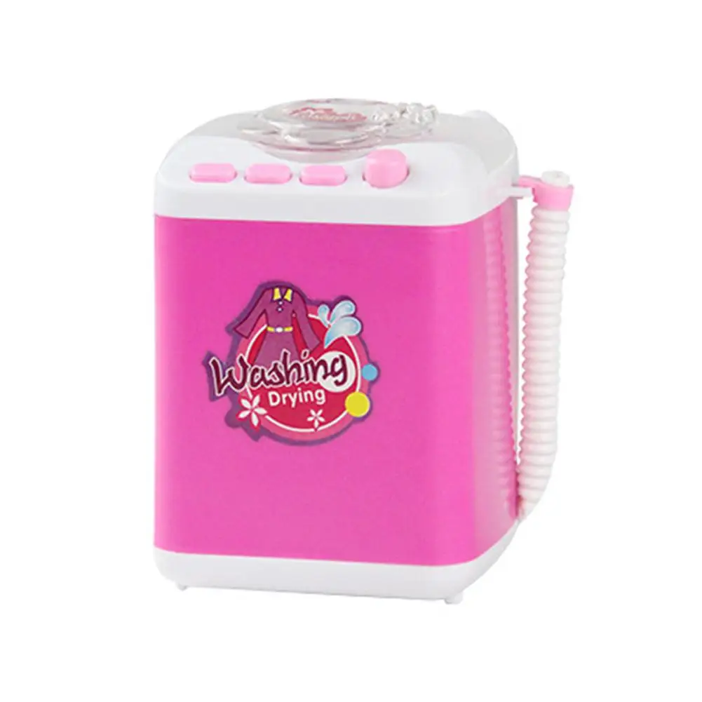 

Mini Small Appliances Kitchen Toys Simulated Electric Washing Machine Refrigerator Toys For Children Pretend Play