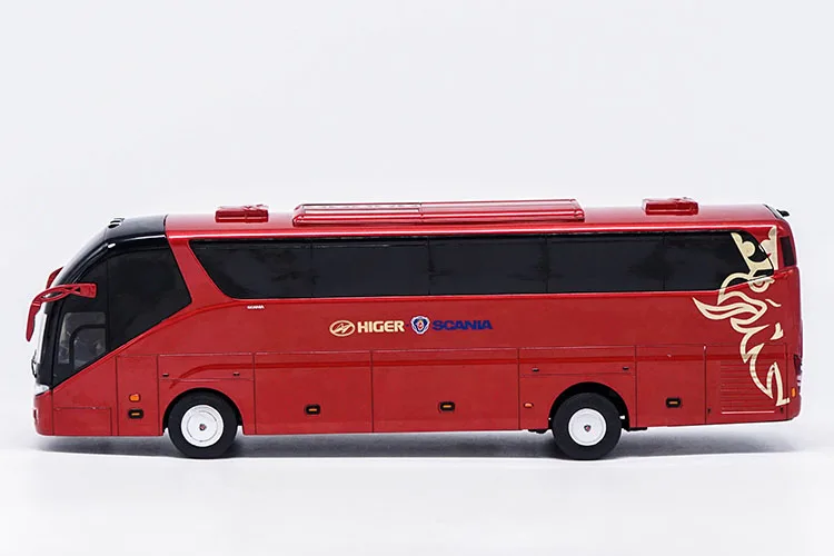 Модель из сплава подарочные весы 1:42 KingLong Higer Скания A90 Дорожный транспорт автобус