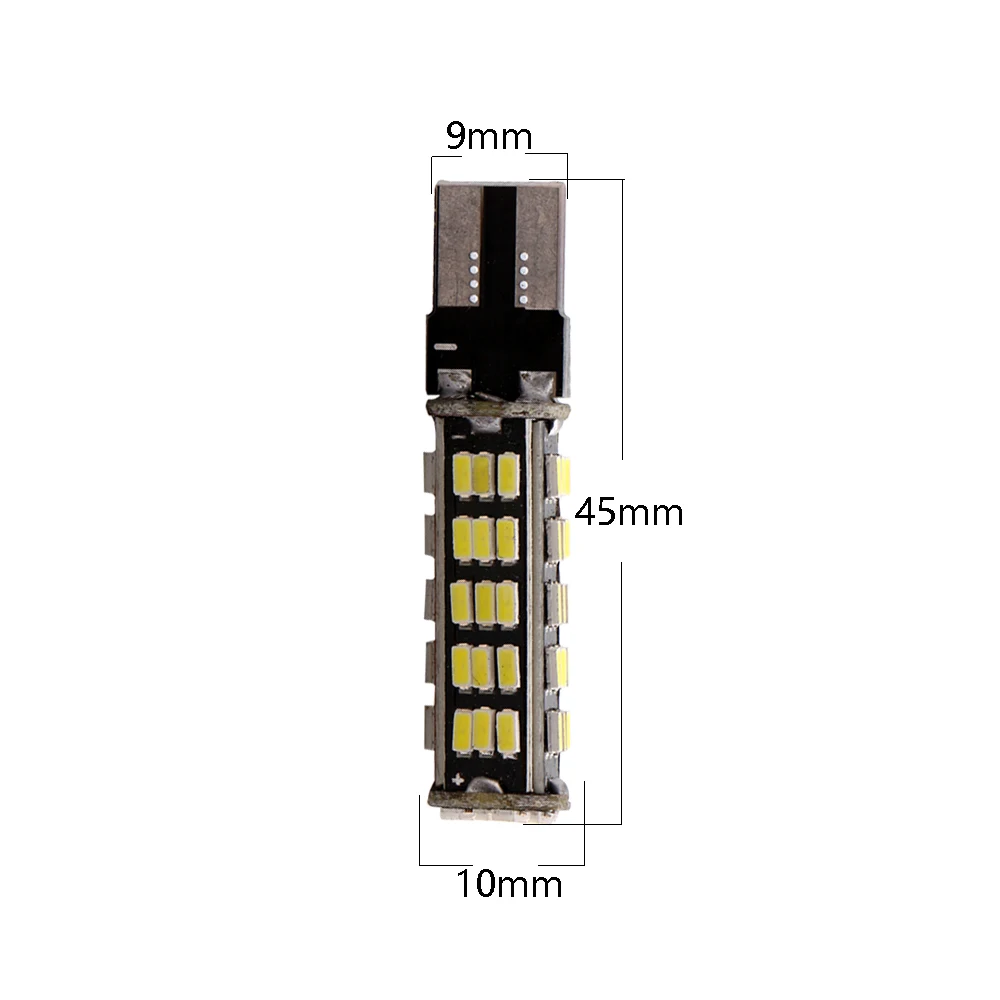 YM E-Bright 4 шт./лот T10 3014 68 SMD LED PCB Ширина лампы салона автомобиля чтения номерной знак