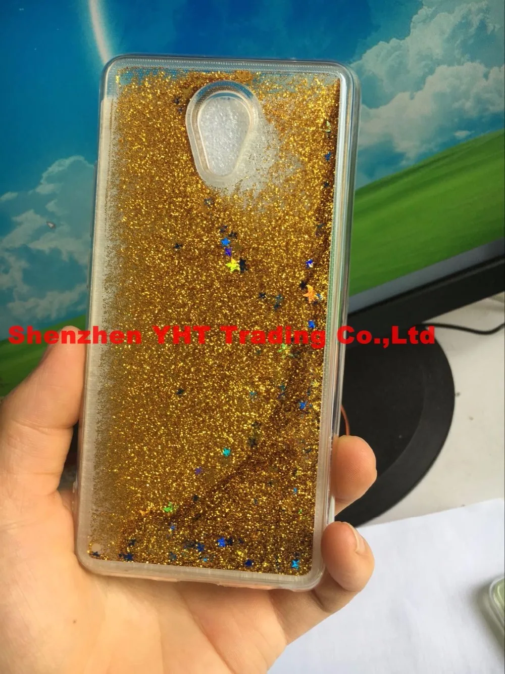 Glitter Bling Dynamic Quicksand Star Liquid Silicone soft Back Cover case for Meizu M6 M5 M3 Note / M5s /M5C Pro 6/ MX6 |