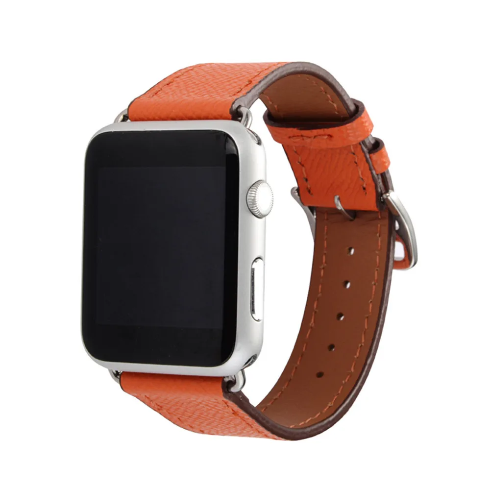 Кожаный ремешок для Apple Watch 42 мм/38 мм iwatch series 3 2 1 Single Tour sport наручный браслет