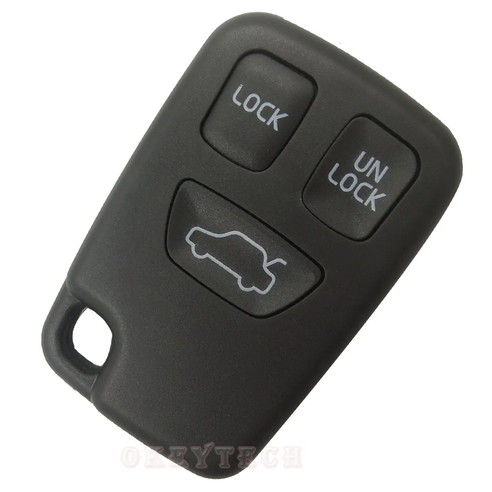 OkeyTech 3 кнопки дистанционный ключ оболочка чехол Чехол для Volvo V70 V40 S40 S70 C70 1998 2005