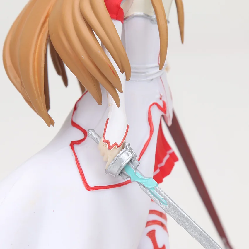 Аниме SQ Sword art online Asuna Коллекционная экшн-фигурка SAO Yuuki модель Toy 18 см | Игрушки и