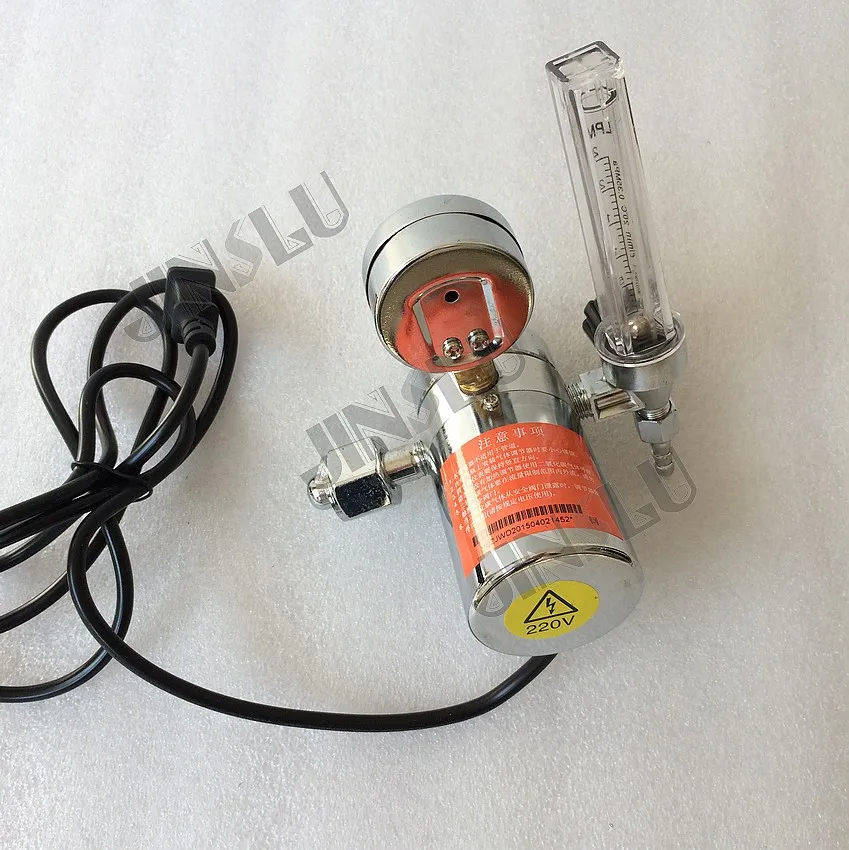 Free shipping CO2 Regulator 220V Gas Heater Pressure Meter MIG welding | Инструменты