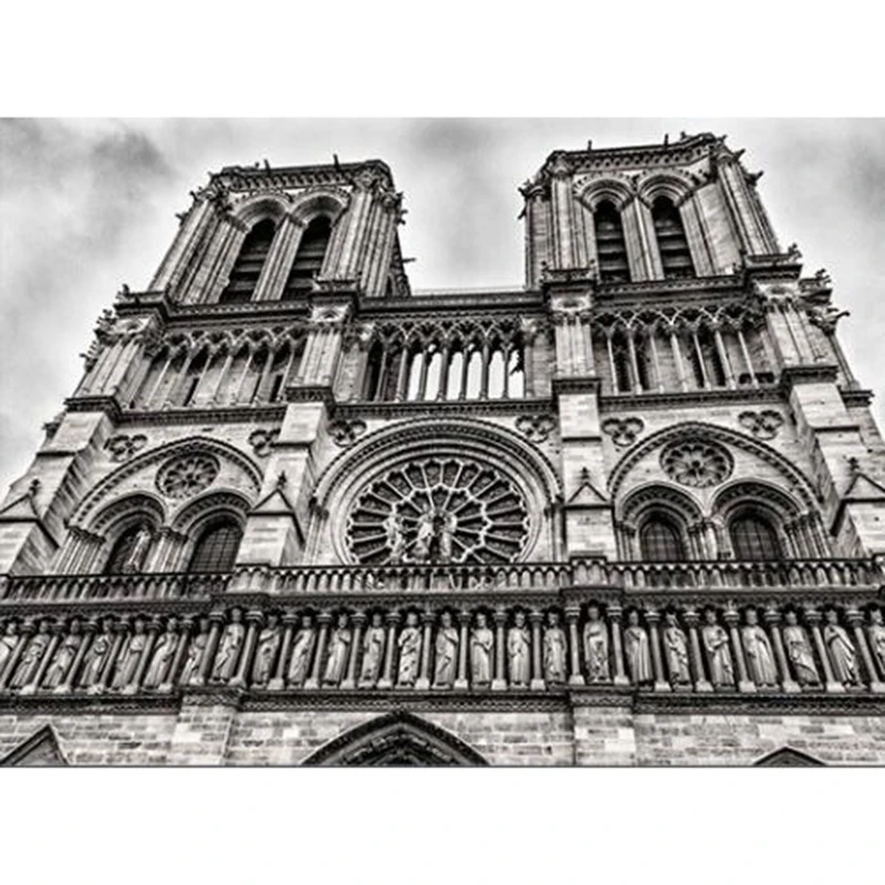 5d алмазная живопись Нотр-Дам Парижа пейзаж полная вышивка распродажа стразы