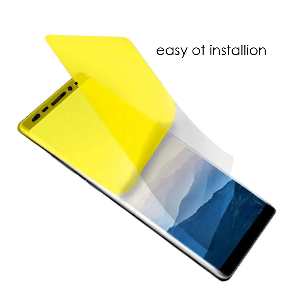 3D мягкая Гидрогелевая Передняя пленка для Samsung galaxy Note 9 8 7 FE note edge N9150 защита экрана