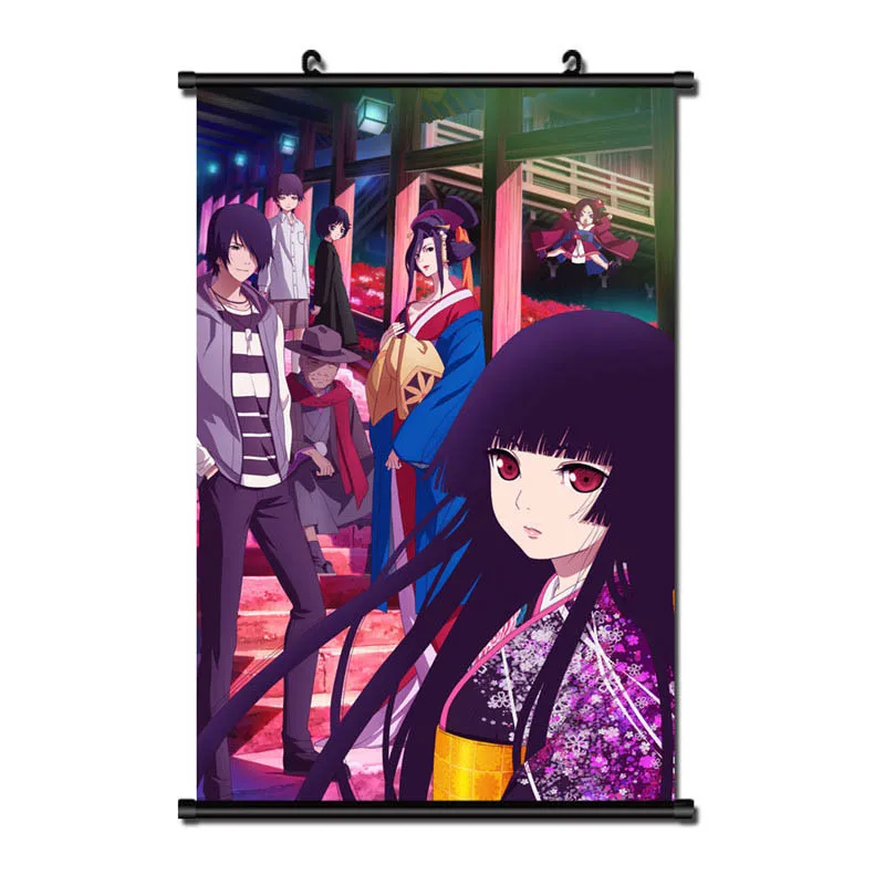 Японские Аниме декоративные изображения игры Hell Girl Jigoku Shojo Siina Tamayo & Mikage Ai Enma