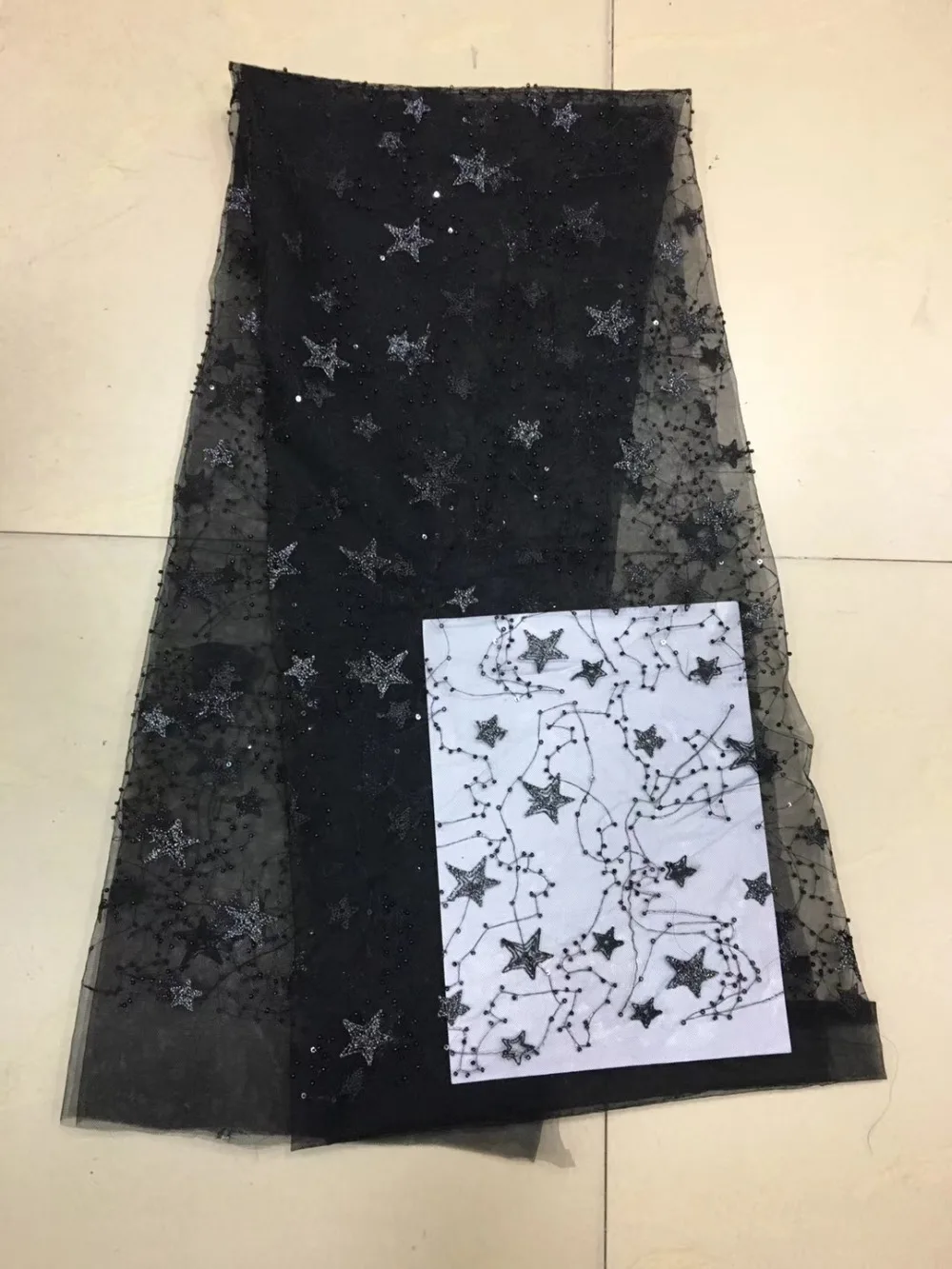 Новинка белое/зеленое/розовое 7 видов цветов со звездами и бисером линия на сетке