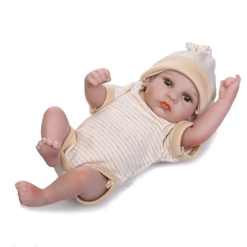 Мини Кукла Reborn Twins 11 дюймов 27 см реалистичные спальные игрушки для новорожденных
