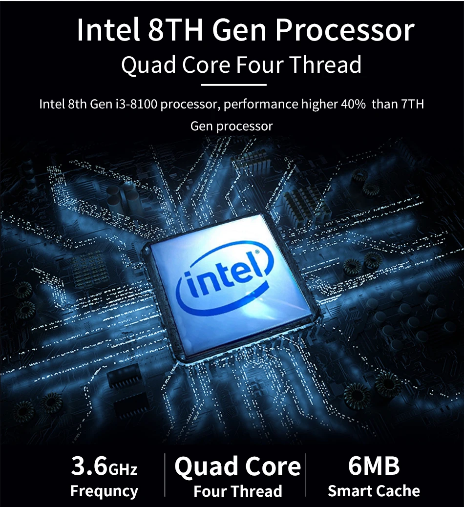 MSECORE i3 8100 GTX1050 выделенная карта DDR4 Мини ПК Windows 10 Настольный компьютер игровой barebone linux intel неттоп HTPC 4K wifi