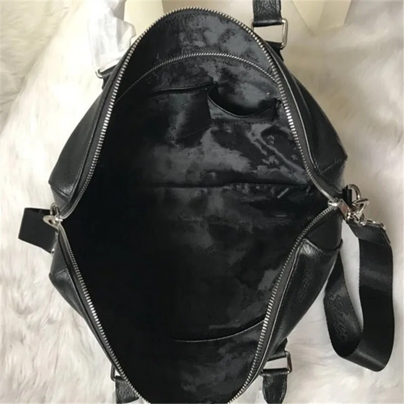 Мужская сумка из натуральной кожи однотонная мягкая черная сумка-мессенджер на