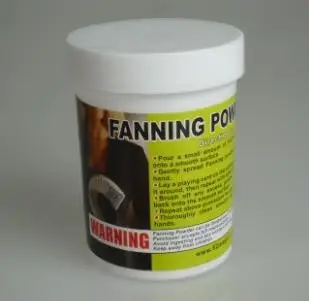 Карта Fanning Powder высшего качества (упаковка для бутылок) Волшебные трюки Волшебная