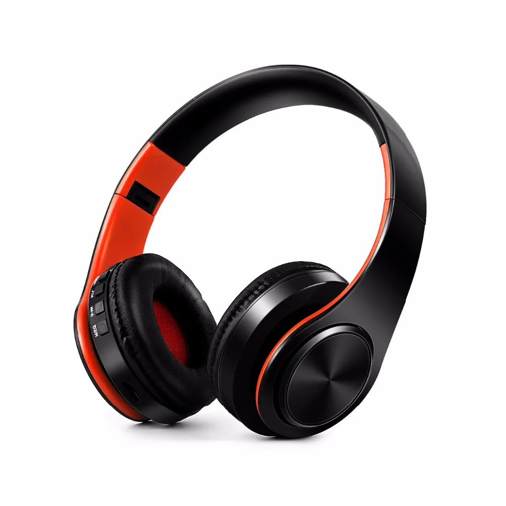 REOTGTU Бесплатная доставка Красочные стерео аудио Mp3 Bluetooth гарнитура складная