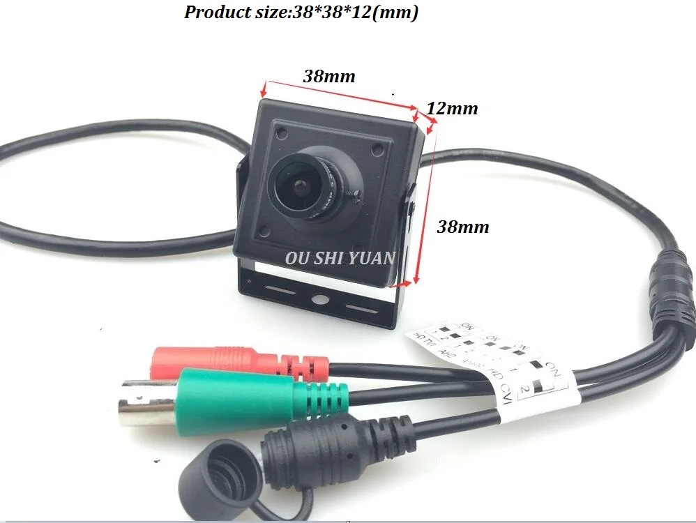 CCTV HD AHD/TVI/CVI/CVBS 2.0MP циферблат с кодом 1080P объектив 3 6 мм мини коробка 4 в 1 камера|mini box