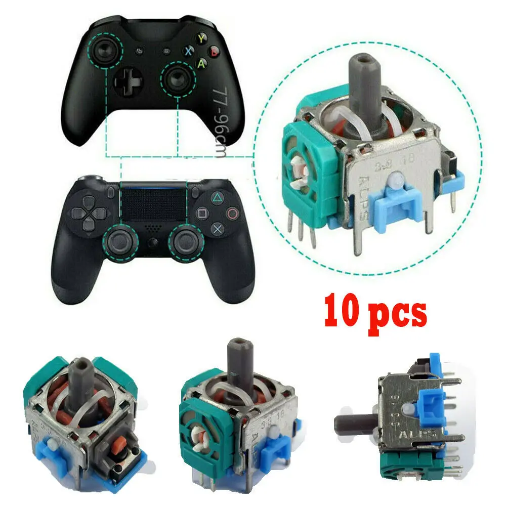 10 шт. Замена контроллера ось джойстика аналоговый Сенсор модуль для Xbox One PS4