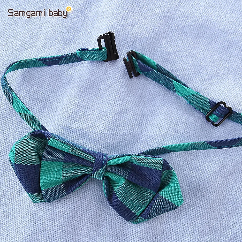 SAMGAMI осенняя одежда для маленьких мальчиков 4 шт. рубашка с длинным рукавом + жилет