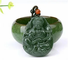 Подвеска Будды из натурального нефрита, Синьцзян, цинюй, часто смеется, для женщин, пузатая подвеска maitreya