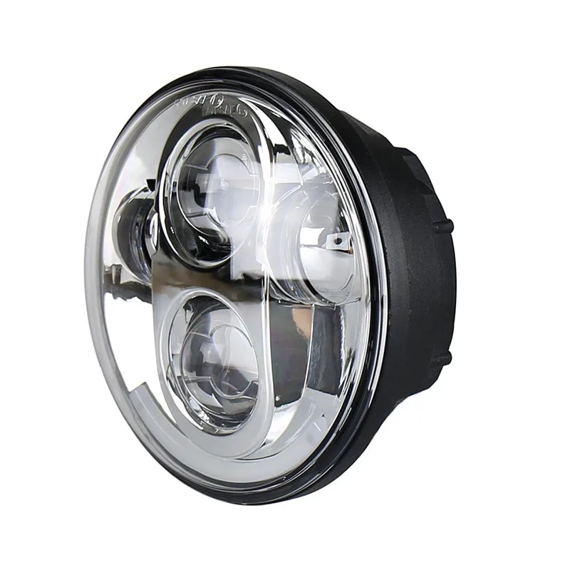 Новейшая 5 75 дюймовая светодиодная лампа дальнего/ближнего света с ангельскими