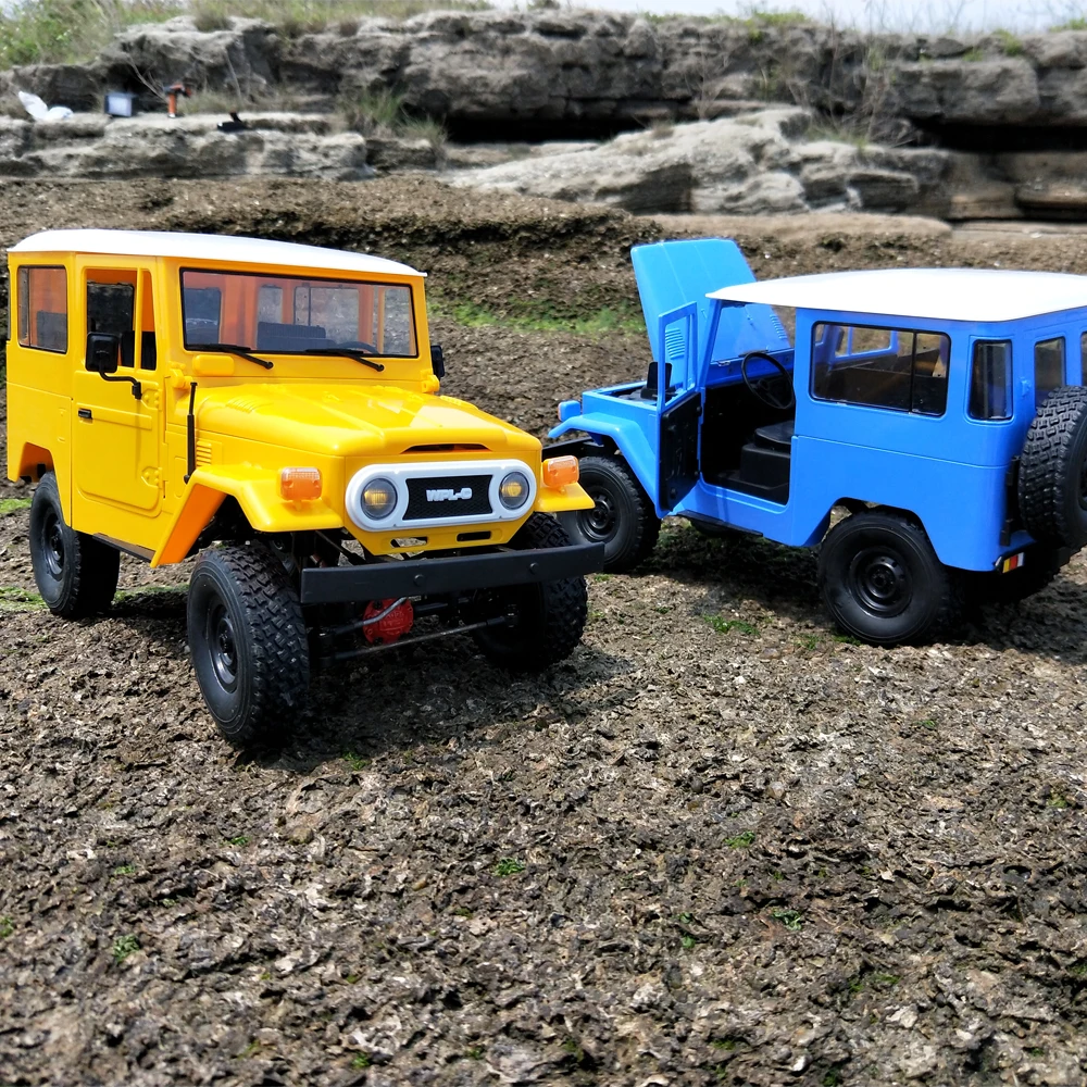 WPL C34 RTR FJ40 четырехколесный привод для скалолазания по бездорожью с дистанционным