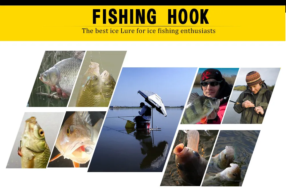 Рыболовные крючки FISH KING из высокоуглеродистой стали 50 шт./лот 10#-20# крючок с зазубриной с глазами карп рыболовные принадлежности PESCA Peche снасти