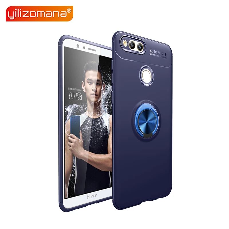 Yilizomana легкий TPU чехол для телефона HUAWEI Honor 7X 8X Max Pro 9 Lite 10 V9 V10 Примечание магнитное