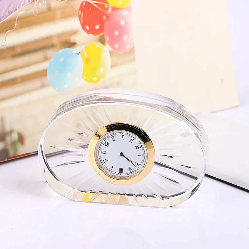 Часы H &amp D Crystal Arch Mantel 2843 дюйма кварцевые часы с кристаллами из стекла ирландские