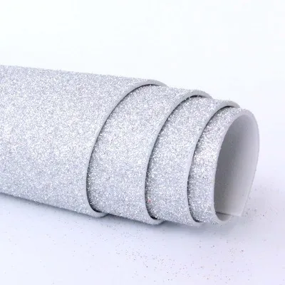 without glue A2/40 см* 60 см* 2 мм губчатая бумага сверкание блесток золото ручной работы foam paper Стикеры листов DIY украшения Xmas - Цвет: without glue