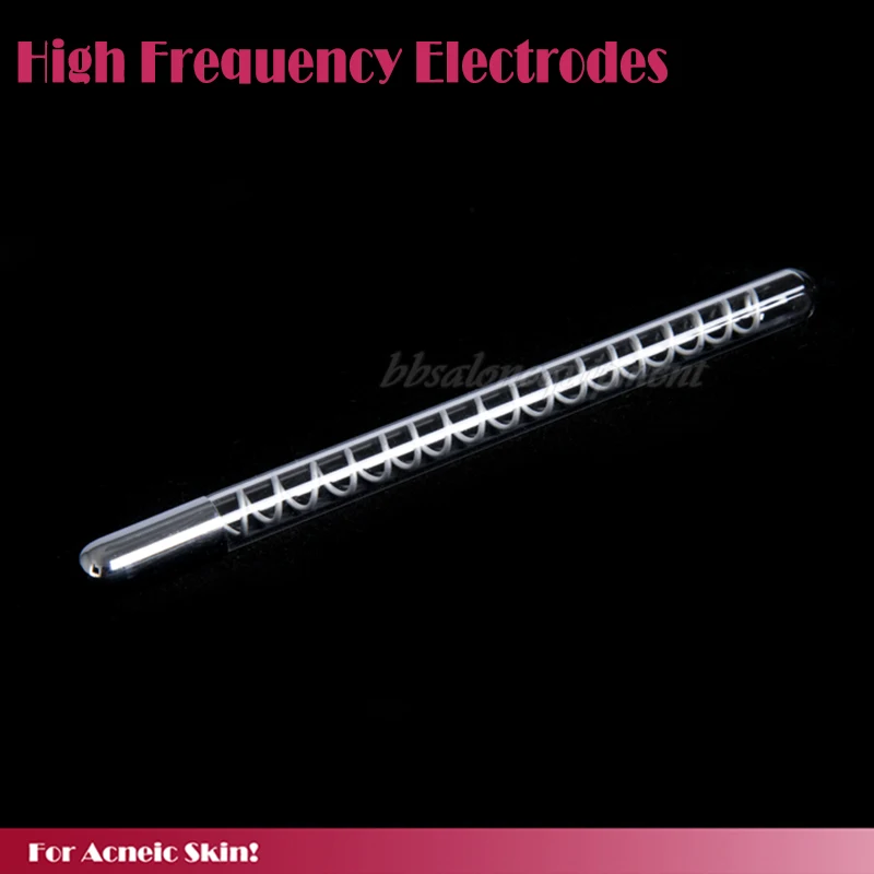 Сменная высокочастотная трубка электрод для ухода за кожей лица|high frequency|electrodes
