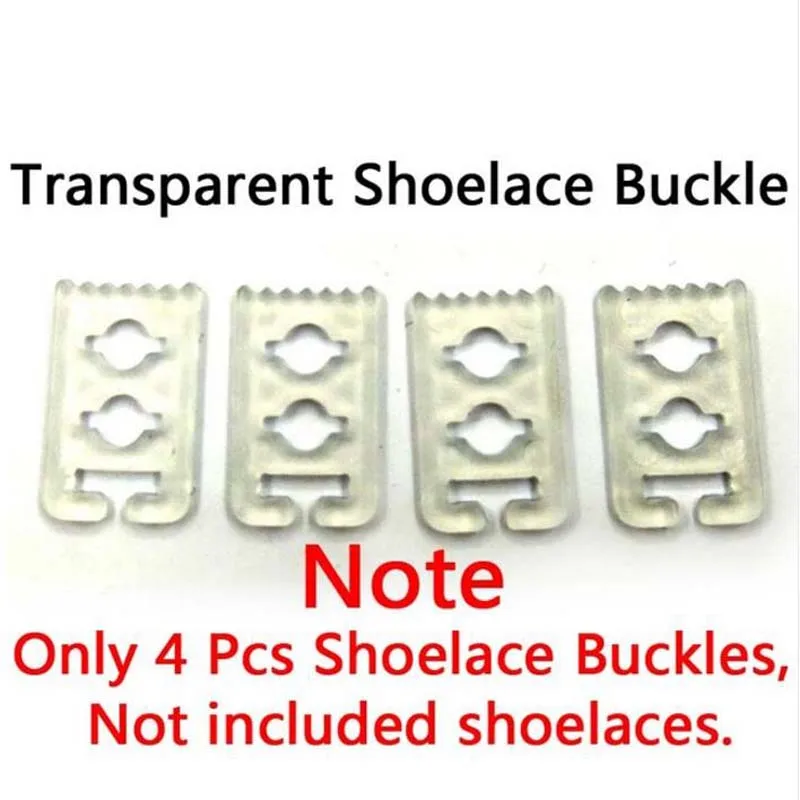 14 Transparen Buckle Новинка; 1 пара; эластичная шнуровка с металлическим замком без галстуков; шнурки для взрослых и детей; кроссовки с металлической пряжкой; шнурки; спортивная обувь со шнуровкой - Цвет: 14 Transparen Buckle