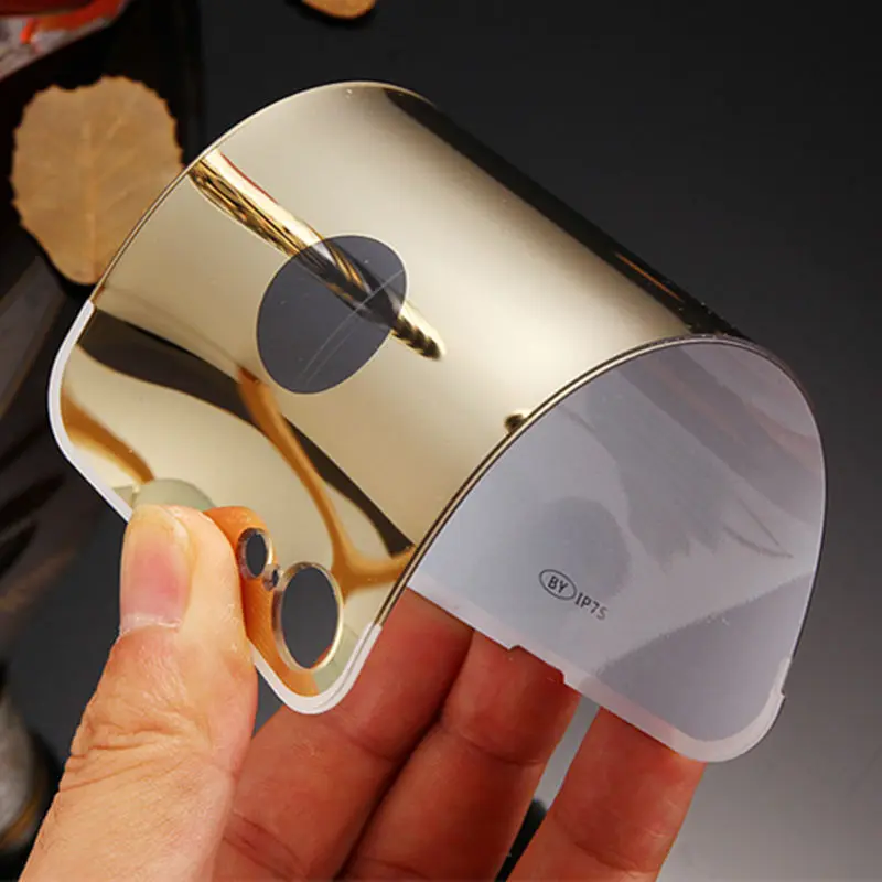 Luxury Coque Aluminum Metal Frame Case For iphone On 4 4S 5 5S SE 6 6S 7 Plus X 10 Para With Plating Mirror Acrylic Back Cover |