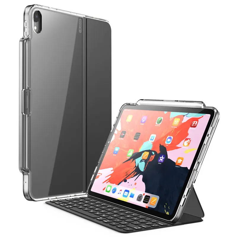 Смарт-клавиатура и карандаш не включены! Для iPad Pro 12,9 чехол чехол с карандашом, совместимый с Умной клавиатурой
