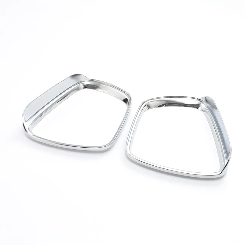 For Renault Kadjar 2015-2018 ABS Chrome Car rearview mirror block rain eyebrow Frame Cover Trim Styling Accessories 2pcs | Автомобили и