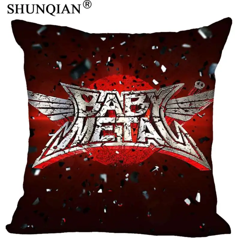 Высококачественная наволочка в металлическом стиле Babymetal квадратная Наволочка